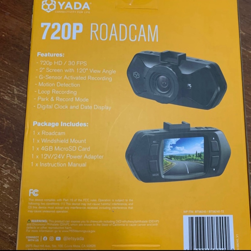 New Dash Camera